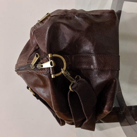 Fossil Leather Duffle Bag - Picture 4 of 6